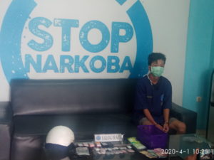 Ditengah Pandemik Covid-19 BNN Kota Singkawang Amankan Shabu 55,87 Gram