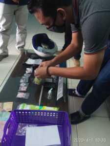 Ditengah Pandemik Covid-19 BNN Kota Singkawang Amankan Shabu 55,87 Gram