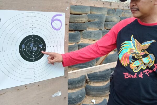 Uji Coba Senjata Api dan Latihan Menembak Uji Coba Senjata Api dan Latihan Menembak