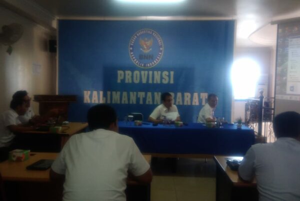 Monev Pemberantasan di BNNP Kalbar Monev Pemberantasan di BNNP Kalbar
