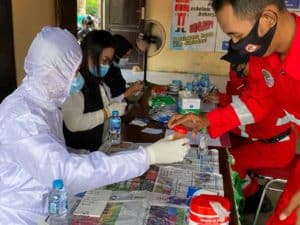 60 Anggota Manggala Agni Kalimantan IX/Singkawang jalani Tes Urine