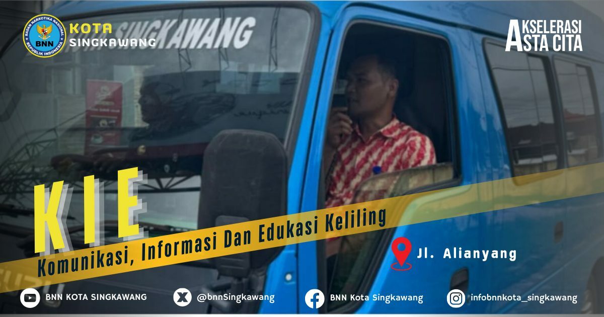 Komunikasi, Informasi, dan Edukasi (KIE) Keliling di Jl. Alianyang Komunikasi, Informasi, dan Edukasi (KIE) Keliling di Jl. Alianyang