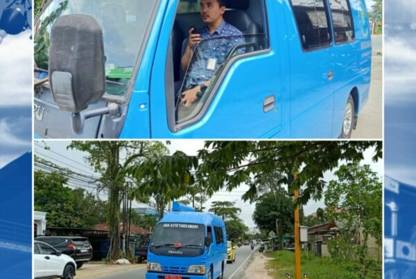 Komunikasi, Informasi, dan Edukasi (KIE) Keliling di Jl. Bambang Ismoyo