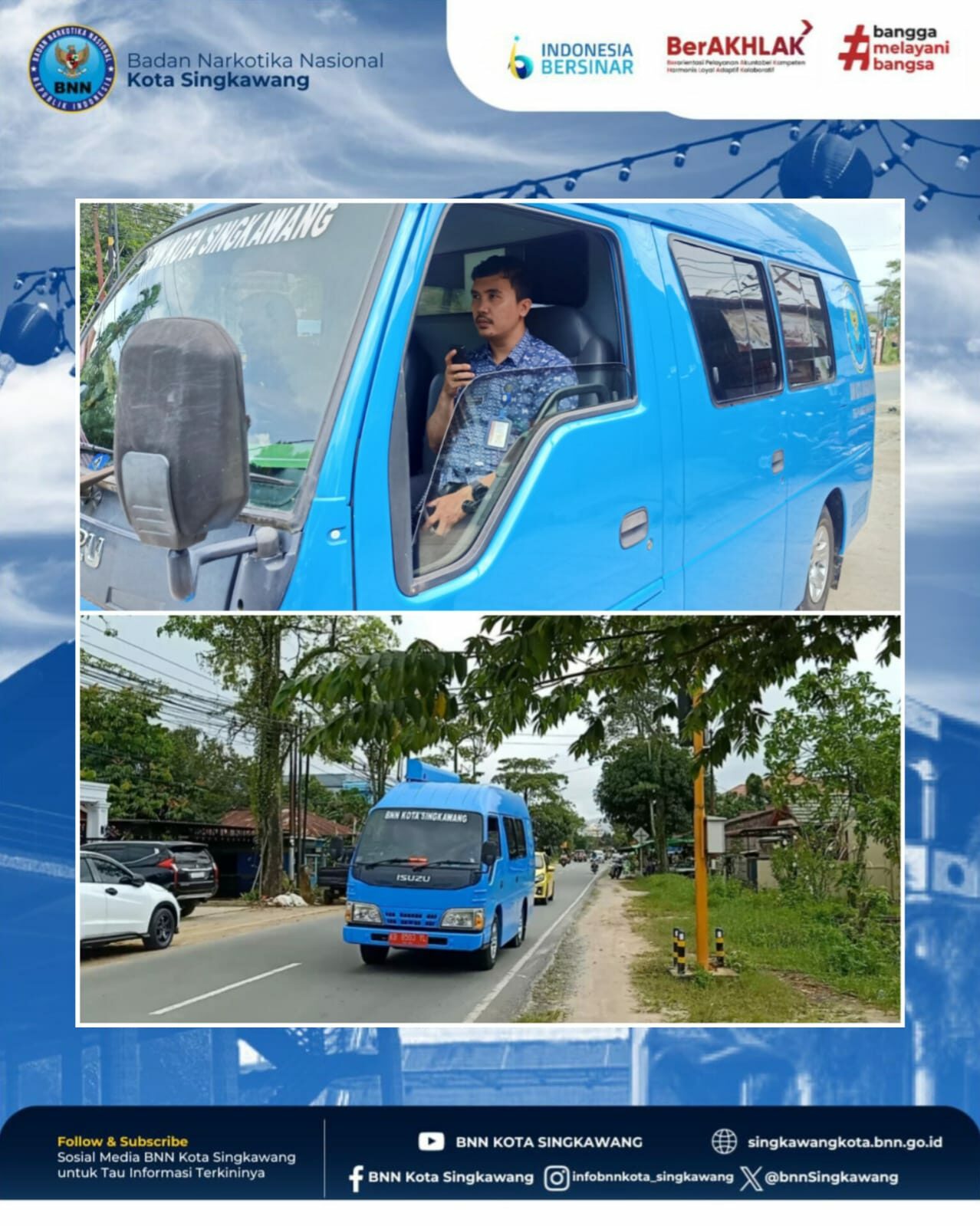 Komunikasi, Informasi, dan Edukasi (KIE) Keliling di Jl. Bambang Ismoyo Komunikasi, Informasi, dan Edukasi (KIE) Keliling di Jl. Bambang Ismoyo