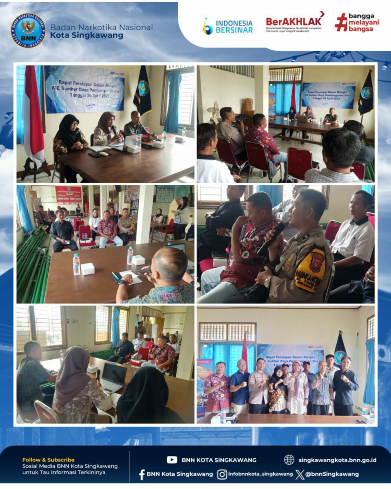 Rapat Persiapan Dalam Rangka Komunikasi, Informasi dan Edukasi (KIE) Sumber Daya Pembangunan Desa Rapat Persiapan Dalam Rangka Komunikasi, Informasi dan Edukasi (KIE) Sumber Daya Pembangunan Desa