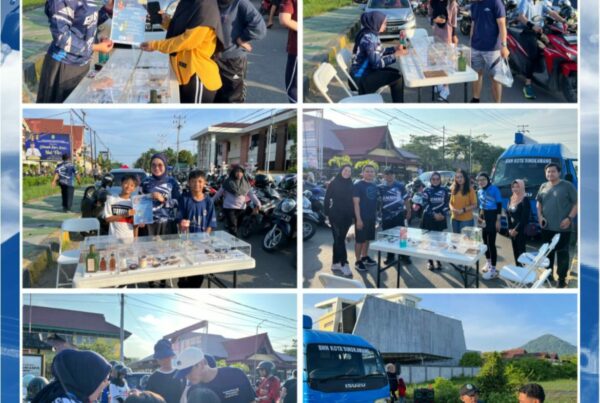 Kampanye Indonesia Bersinar di kawasan Car Free Day (CFD) Kota Singkawang