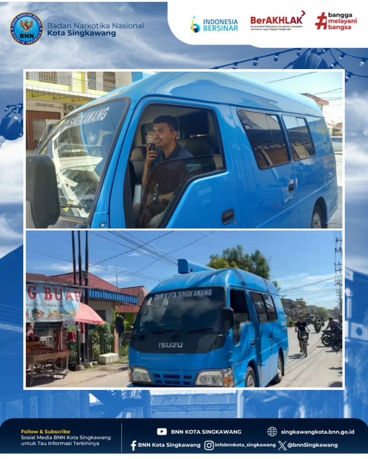 Komunikasi, Informasi, dan Edukasi (KIE) Keliling di Jl. Setia Budi Komunikasi, Informasi, dan Edukasi (KIE) Keliling di Jl. Setia Budi