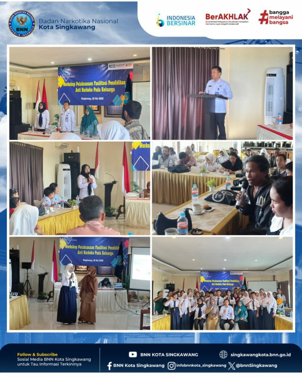 Workshop Pelaksanaan Fasilitasi Pendidikan Anti Narkoba Pada Keluarga Workshop Pelaksanaan Fasilitasi Pendidikan Anti Narkoba Pada Keluarga