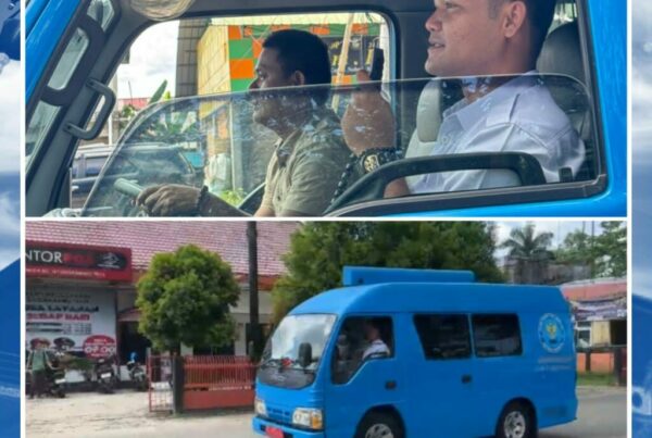 Komunikasi, Informasi, dan Edukasi (KIE) Kelililing di Jl.Pemuda