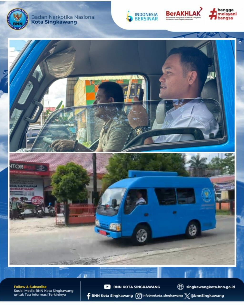 Komunikasi, Informasi, dan Edukasi (KIE) Kelililing di Jl.Pemuda Komunikasi, Informasi, dan Edukasi (KIE) Kelililing di Jl.Pemuda