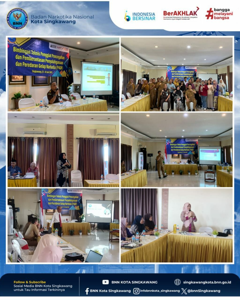 Bimbingan Teknis Penggiat P4GN Bimbingan Teknis Penggiat P4GN