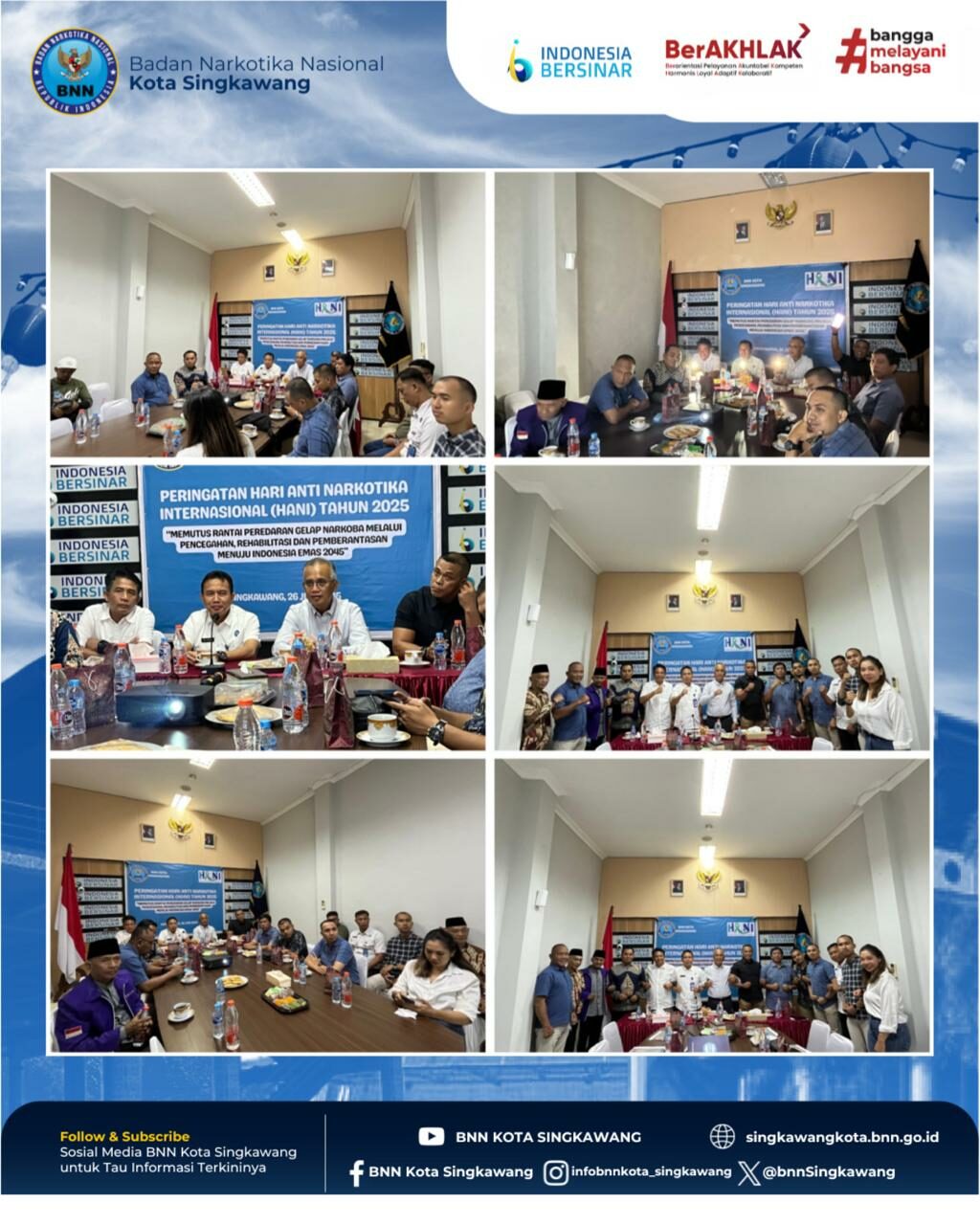 Peringatan Hari Anti Narkotika Internasional (HANI) Tahun 2025 Peringatan Hari Anti Narkotika Internasional (HANI) Tahun 2025
